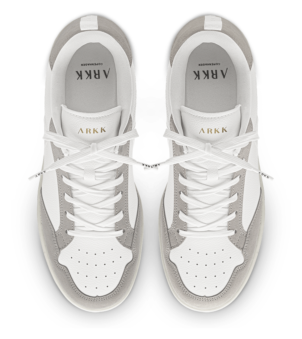 ARKK Collection Visuklass Leather Suede S-C18 | White Marshmallow | Women Visuklass